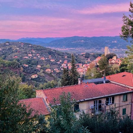La Casa Rossa Arcola Con Vista Villa Eksteriør bilde
