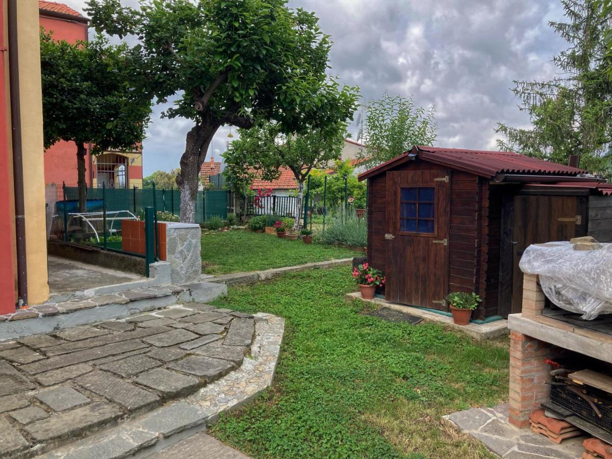 La Casa Rossa Arcola Con Vista Villa Eksteriør bilde