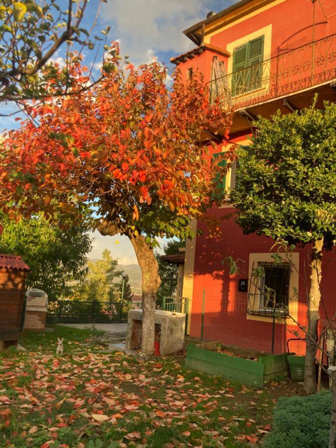 La Casa Rossa Arcola Con Vista Villa Eksteriør bilde