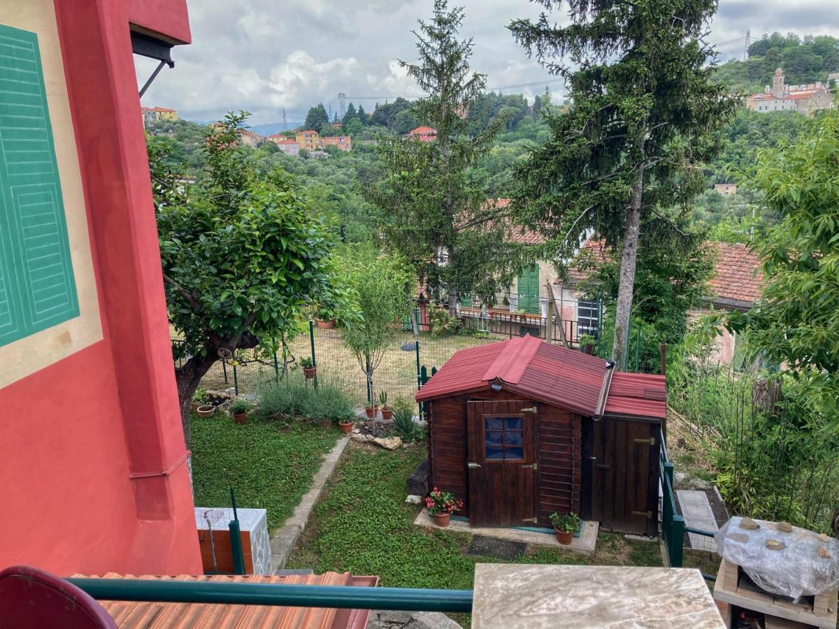 La Casa Rossa Arcola Con Vista Villa Eksteriør bilde