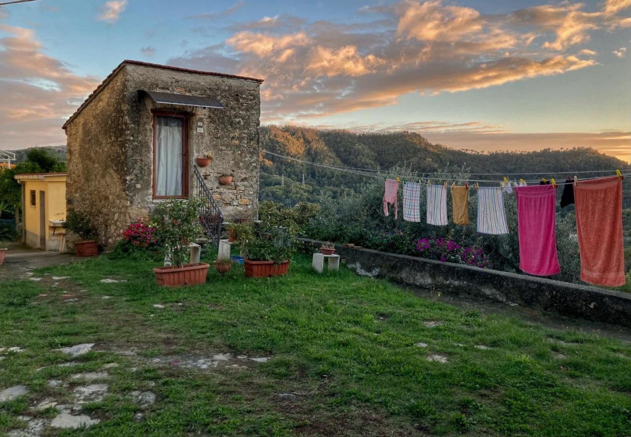 La Casa Rossa Arcola Con Vista Villa Eksteriør bilde