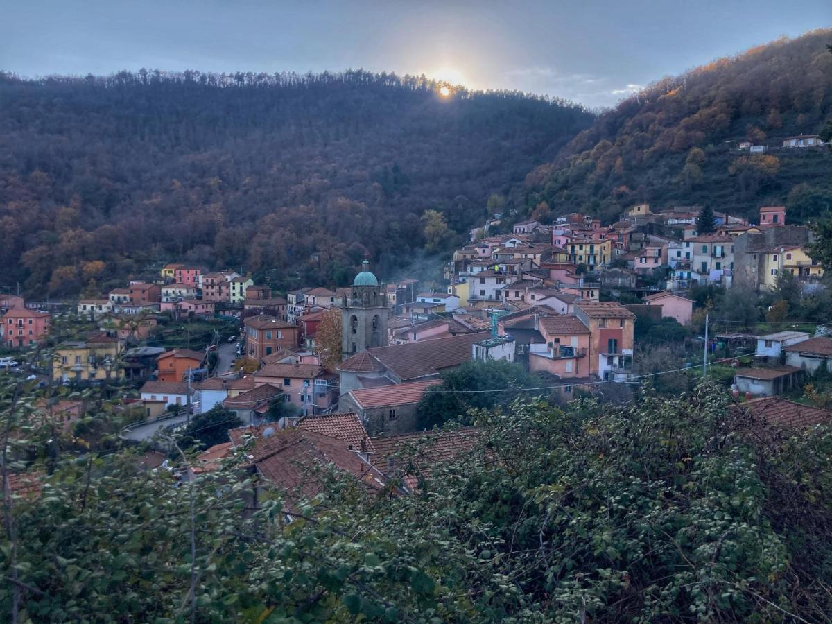 La Casa Rossa Arcola Con Vista Villa Eksteriør bilde