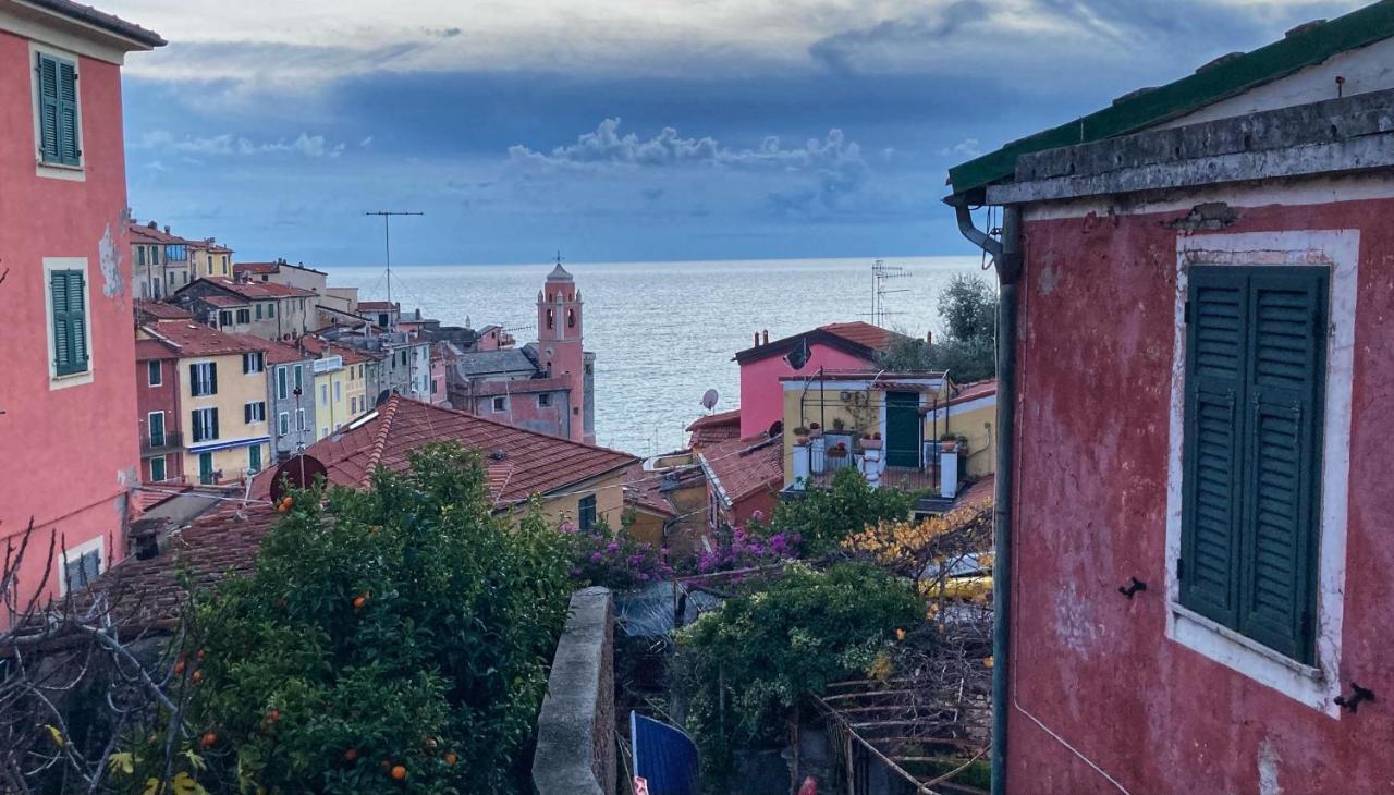 La Casa Rossa Arcola Con Vista Villa Eksteriør bilde