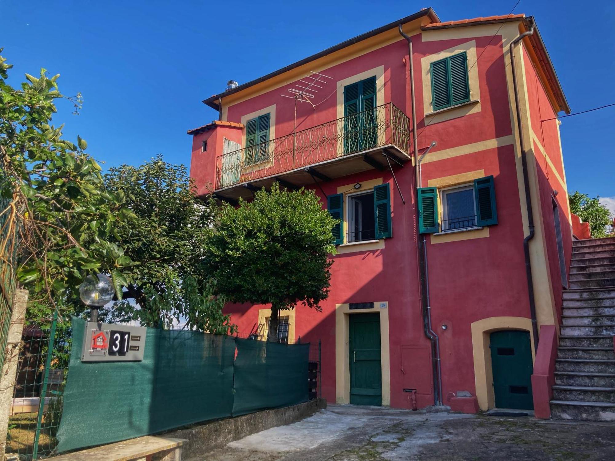 La Casa Rossa Arcola Con Vista Villa Eksteriør bilde