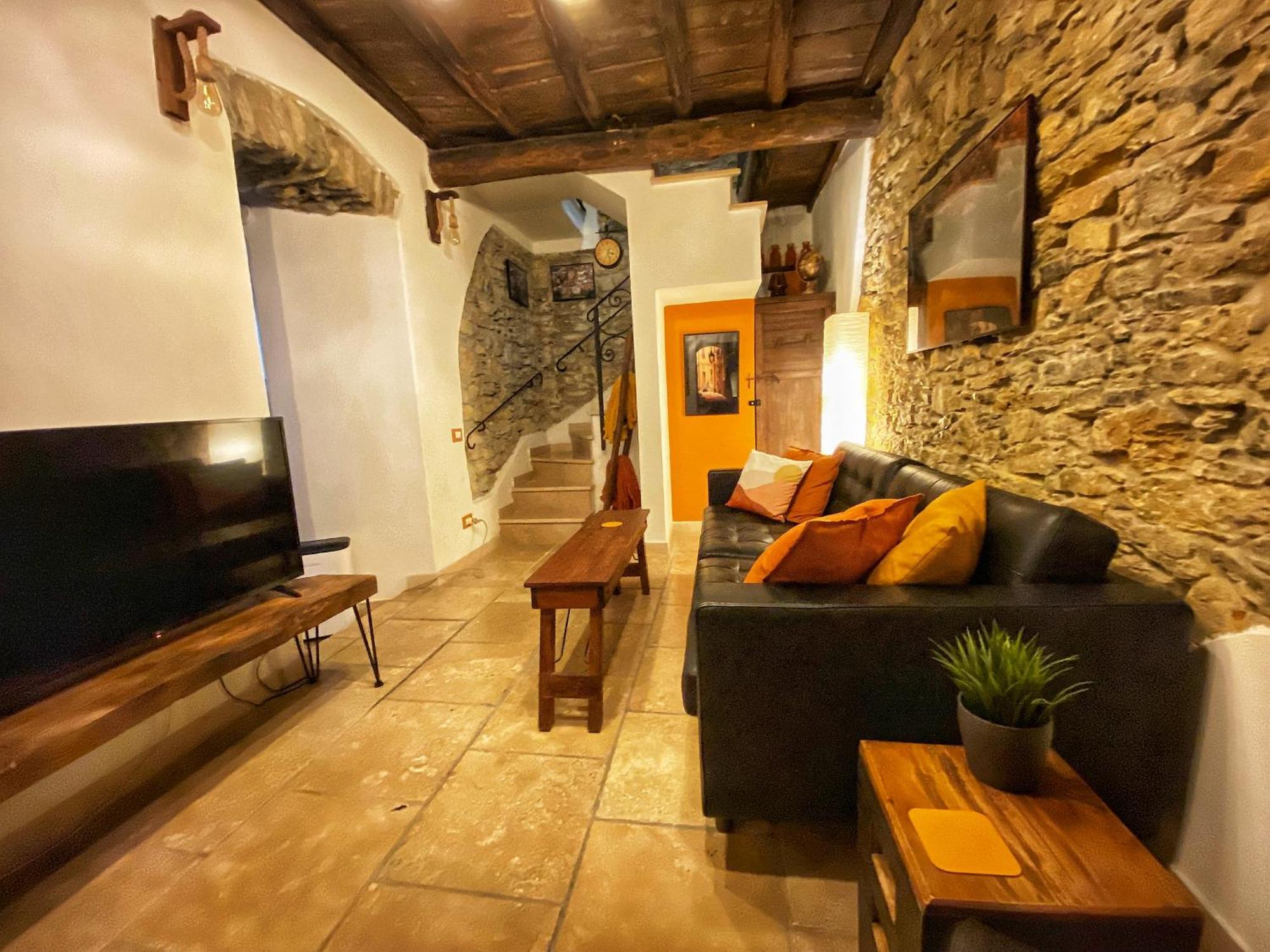 La Casa Rossa Arcola Con Vista Villa Eksteriør bilde