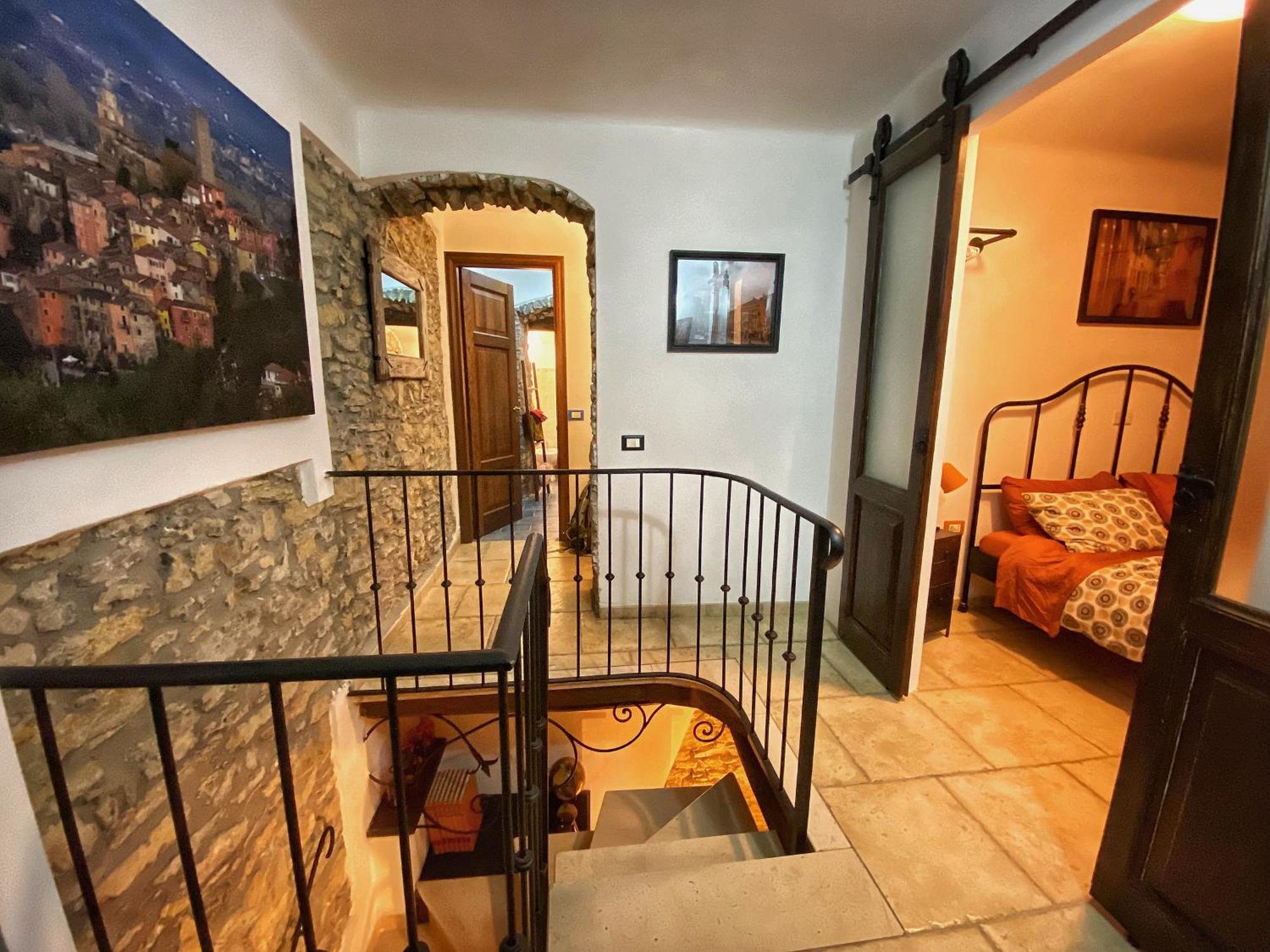 La Casa Rossa Arcola Con Vista Villa Eksteriør bilde