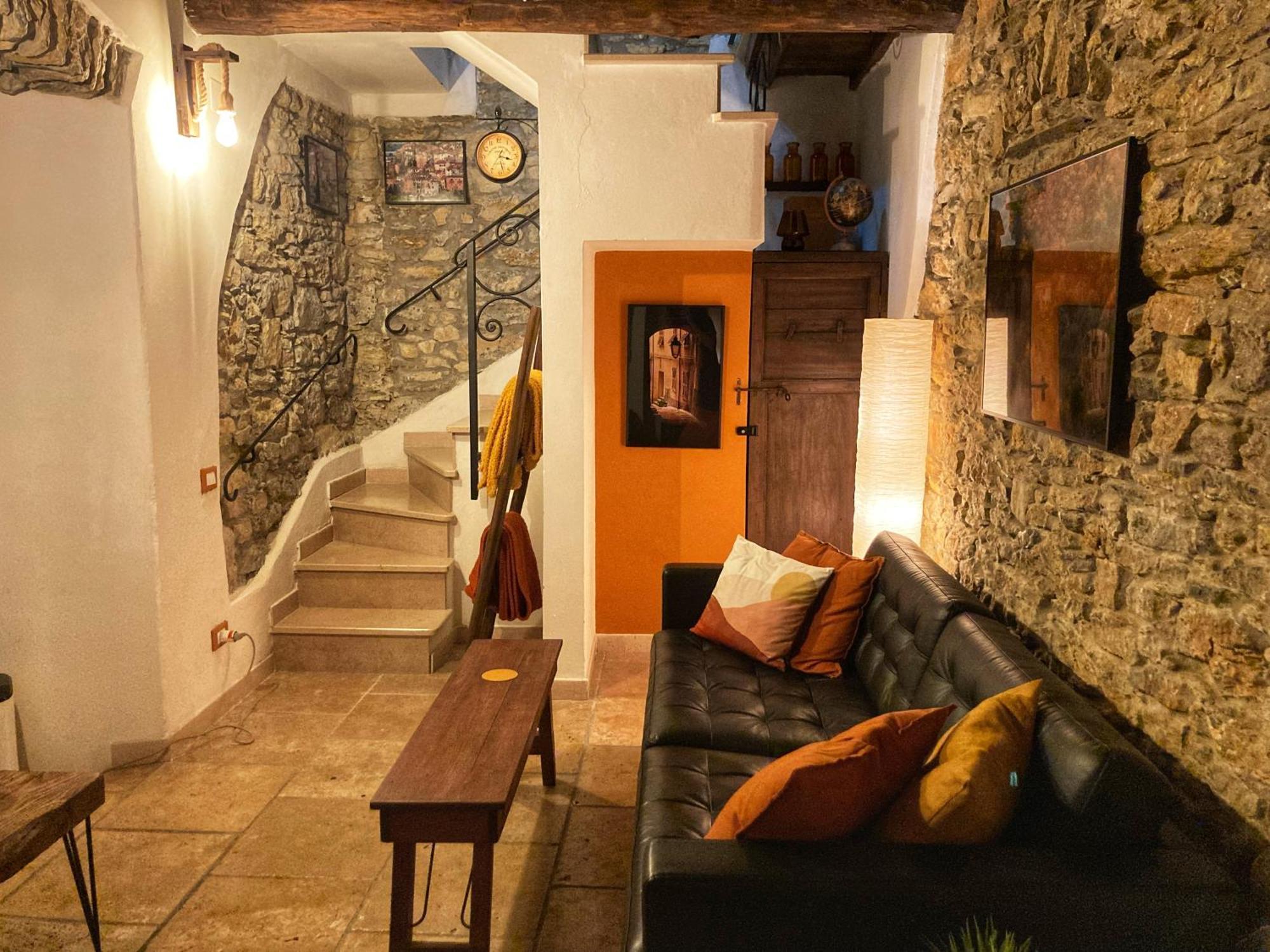 La Casa Rossa Arcola Con Vista Villa Eksteriør bilde