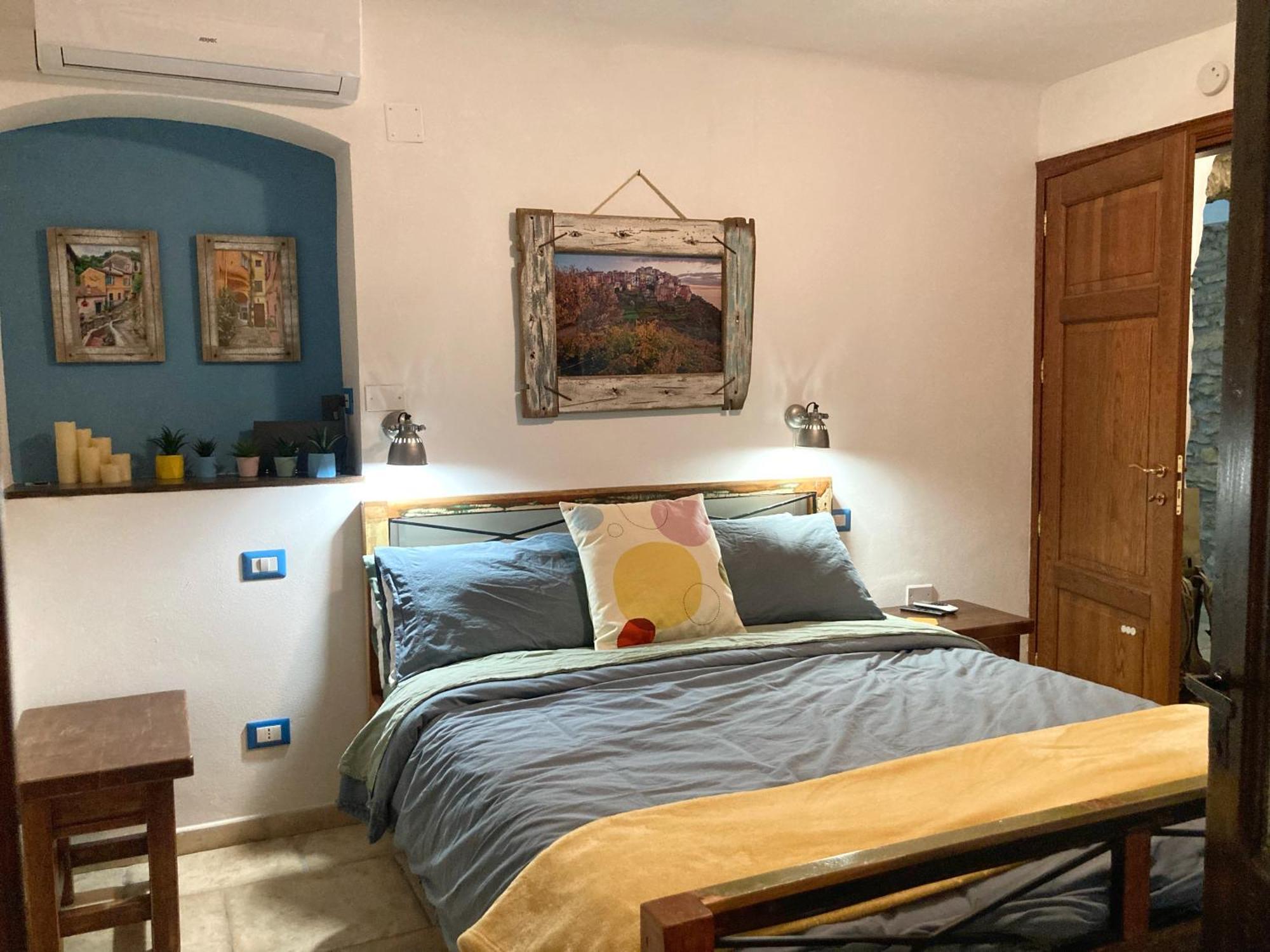 La Casa Rossa Arcola Con Vista Villa Eksteriør bilde